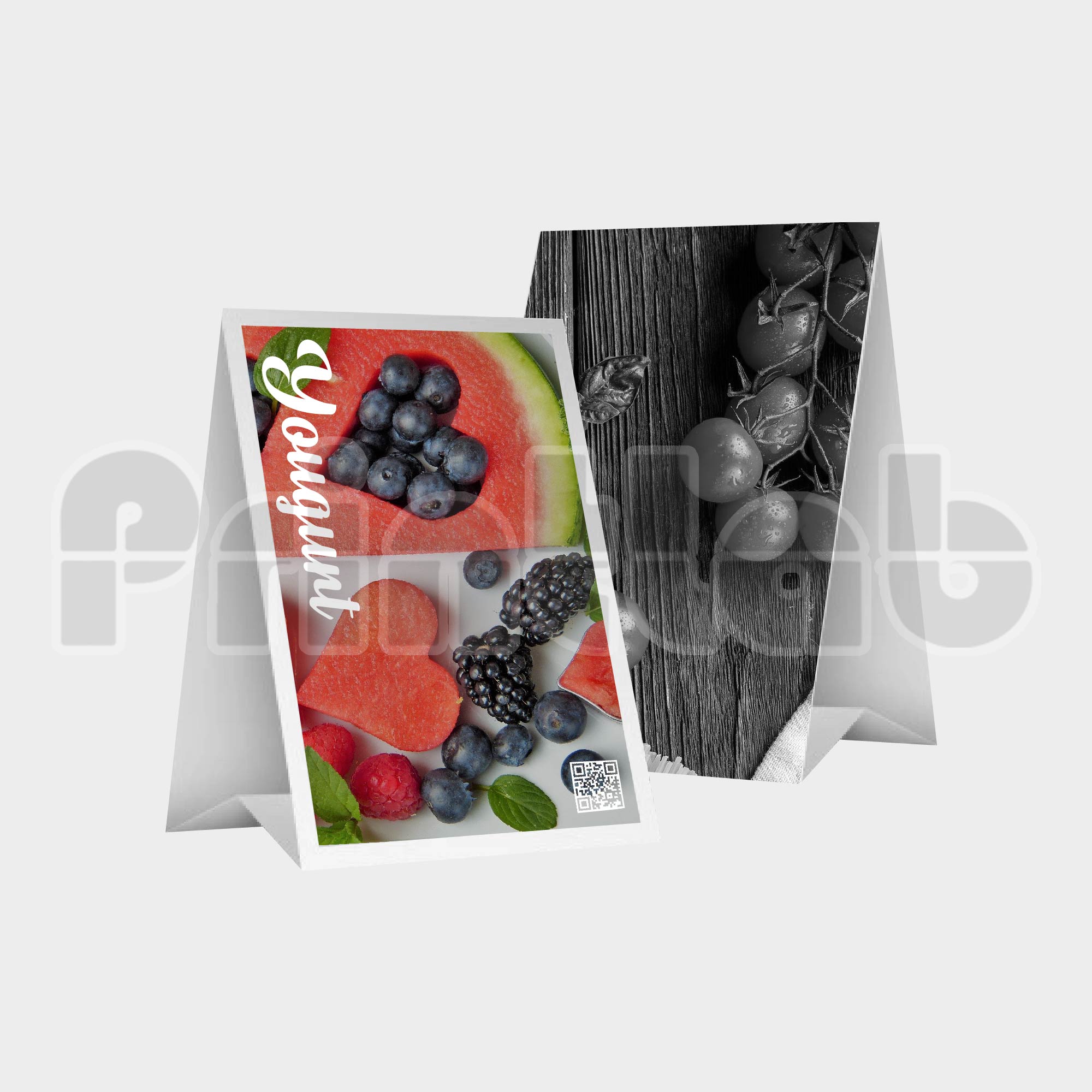 Express Table Tent Card Standee Digital