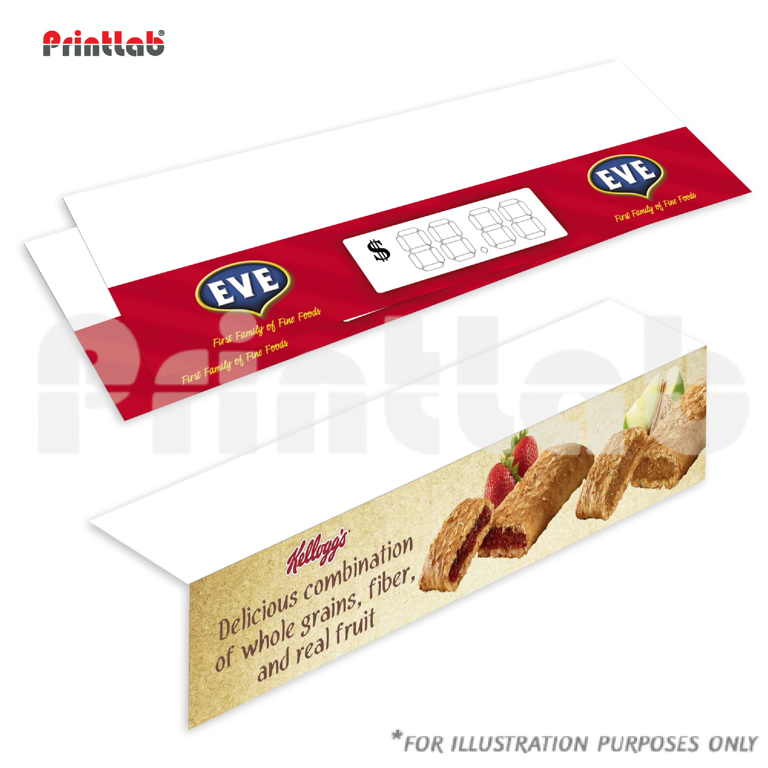 Express Shelf Talker Custom Size Digital