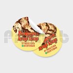 Round Sticker Label Promotion Digital