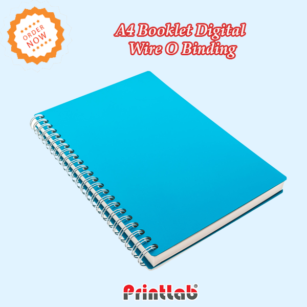 a4 book wire o printing