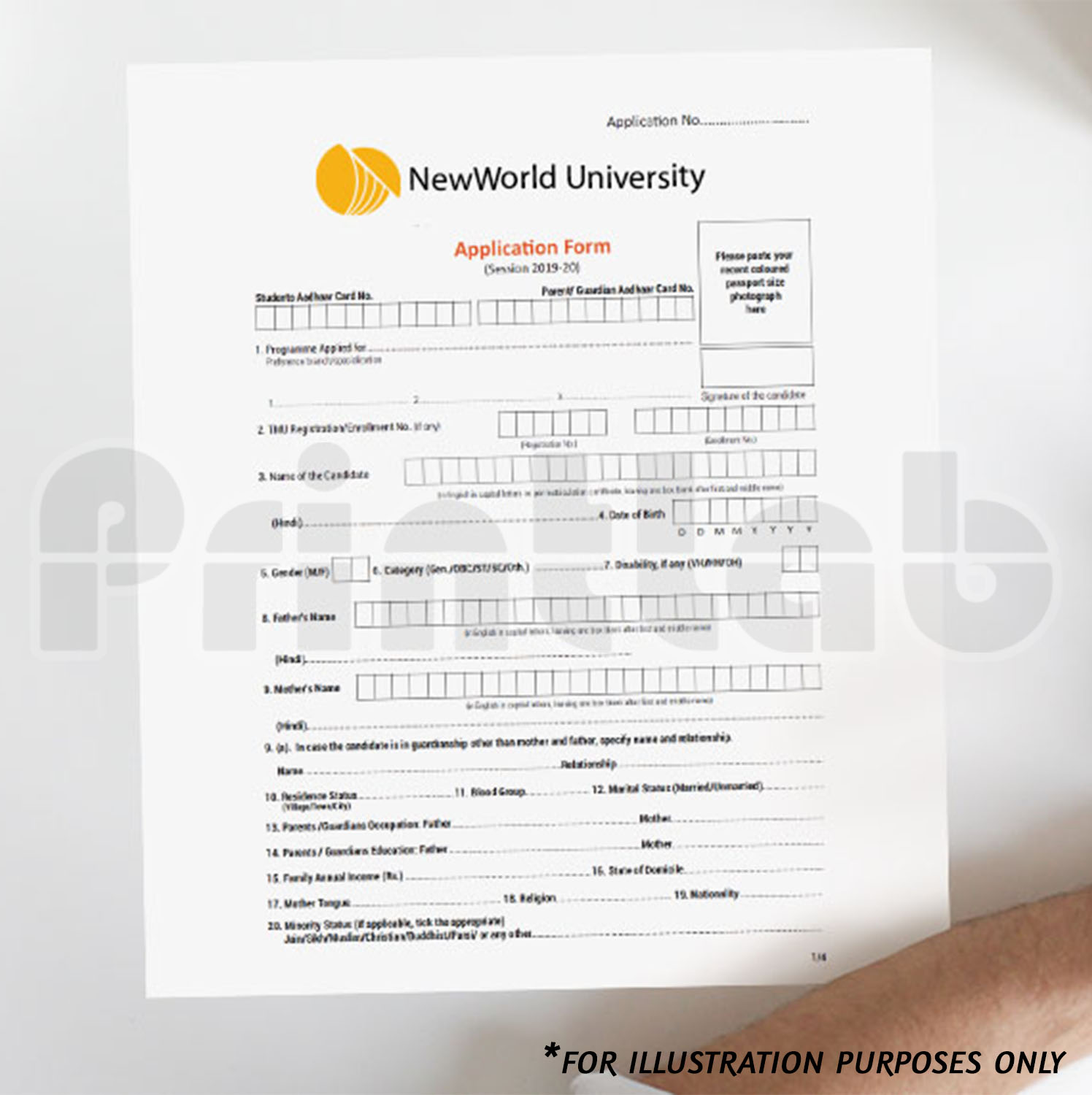 computer form printing