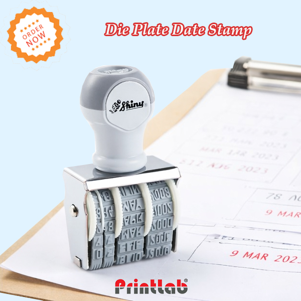 Die Plate Date Stamp