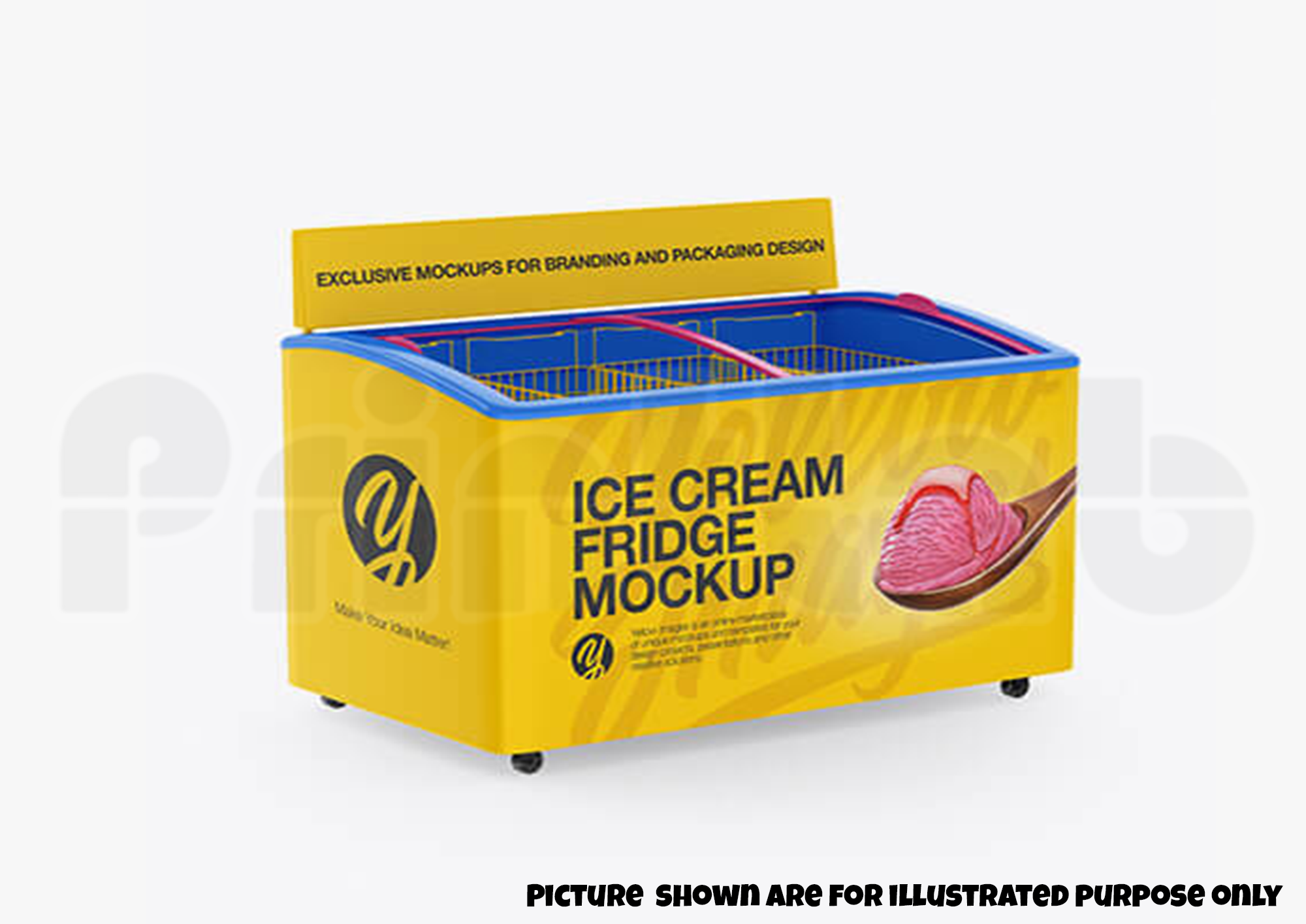 Refrigerator Freezer Sticker Wrapping Custom Size Digital freezer sticker printing