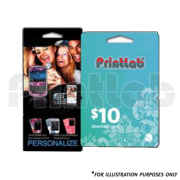 Hanging Gift Card Custom Size Digital