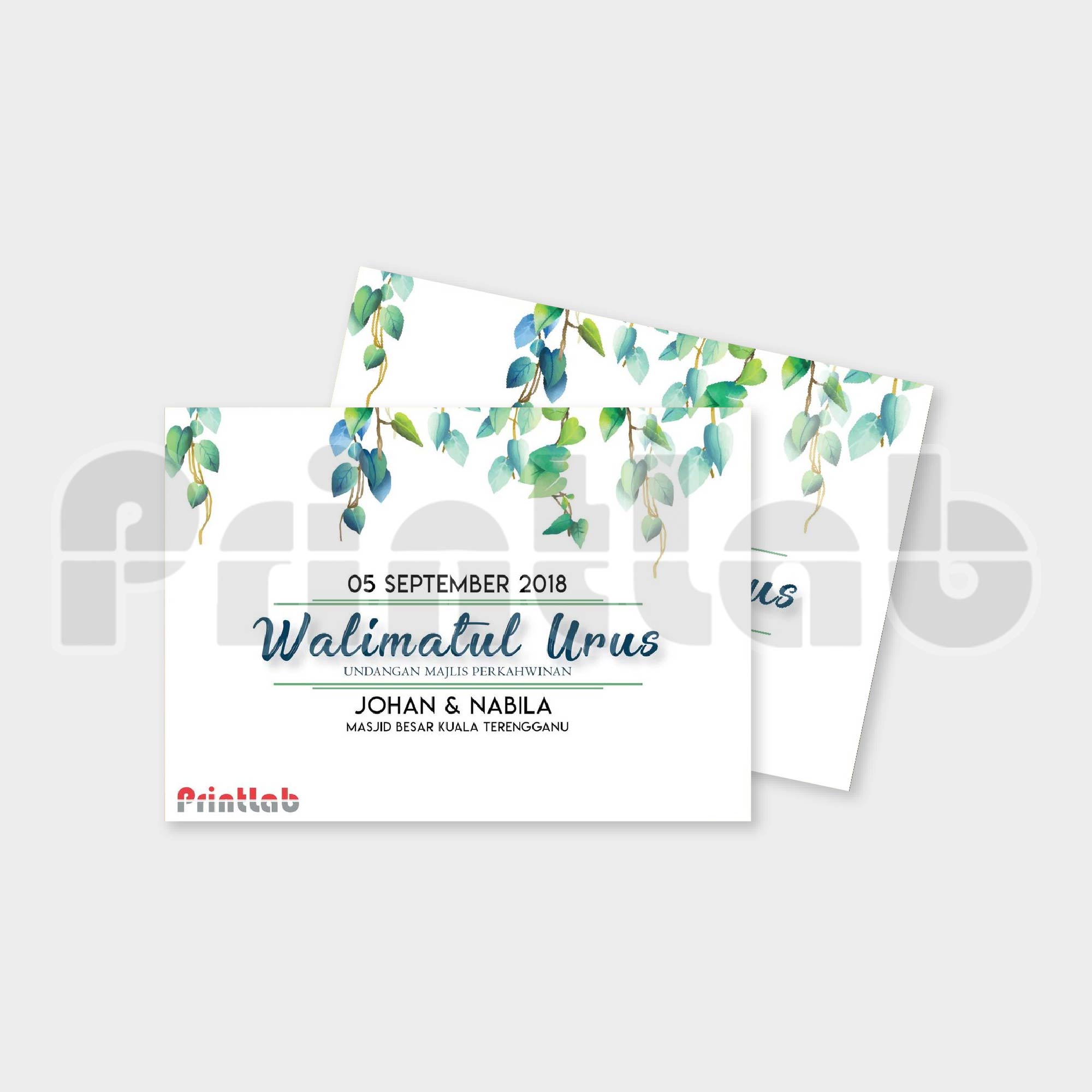 Invitation Card, Kad Raya, Wedding Card Digital