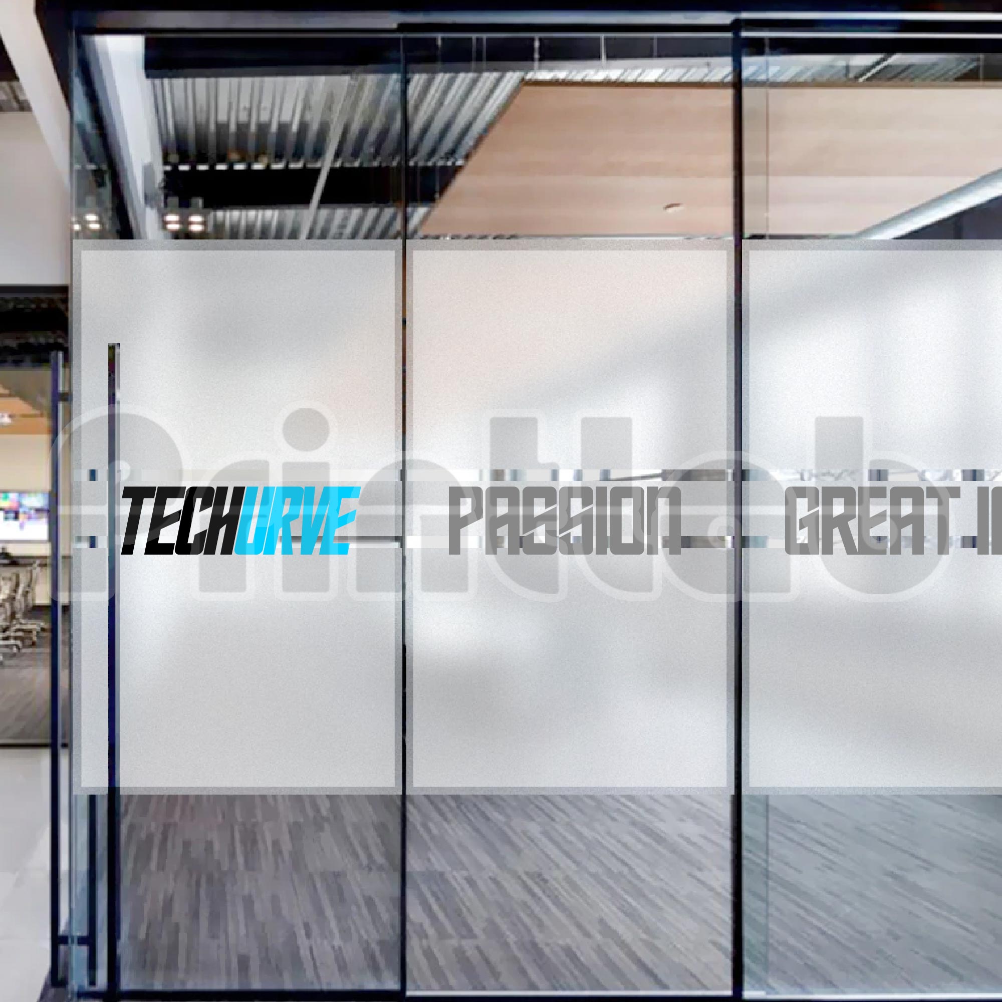 transparent window sticker printing