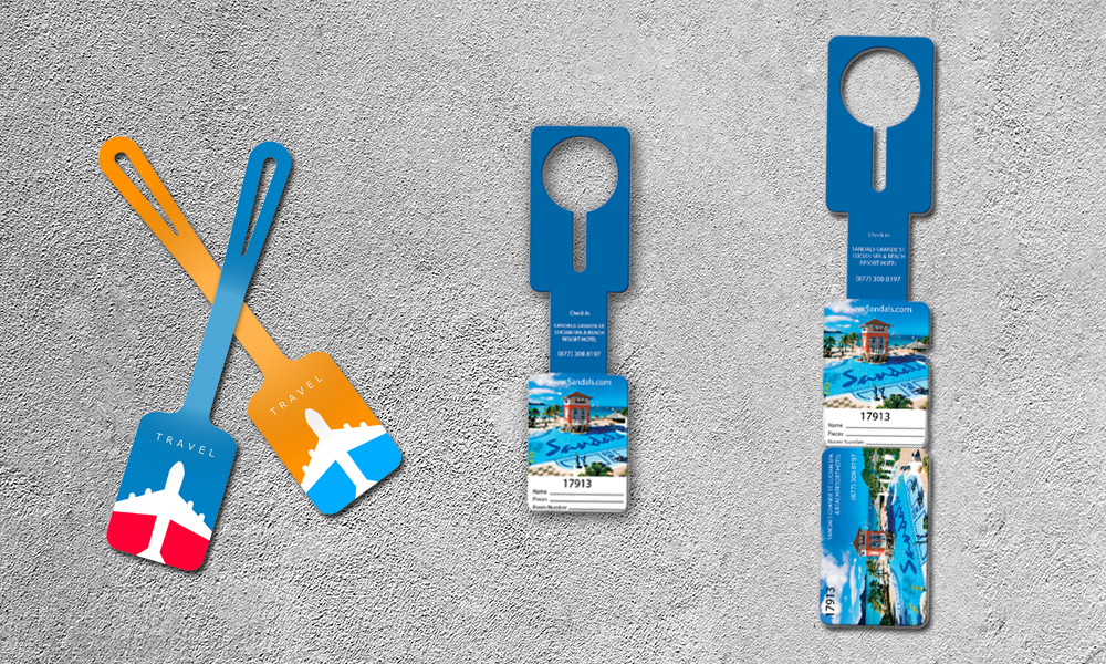 luggage tag printing