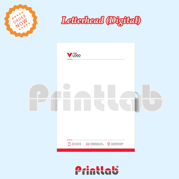 Letterhead (Digital) Letterhead Printing