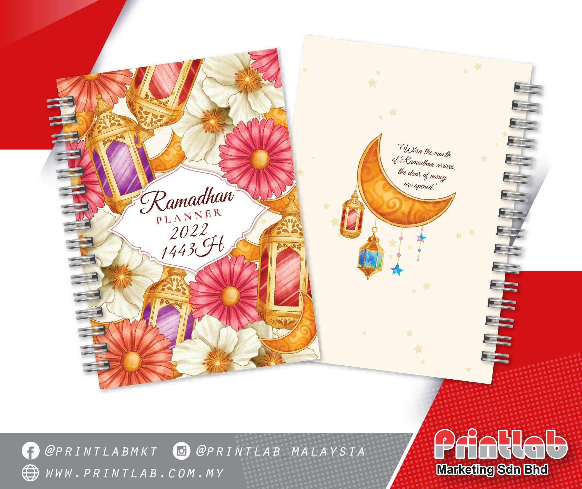 Diary Planner Ramadhan 2021 Printing