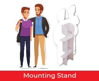 Mounting Stand Offset mounting stand printing