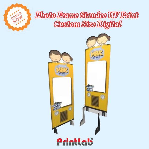 Photo Frame Standee UV Print Custom Size Digital