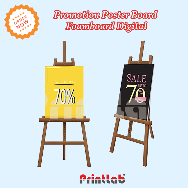 Promotion Poster Board Foamboard Digital