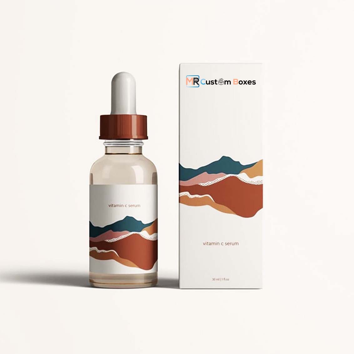 Serum Box Custom Size Digital ( Reverse Tuck End Folding Box ) serum box printing