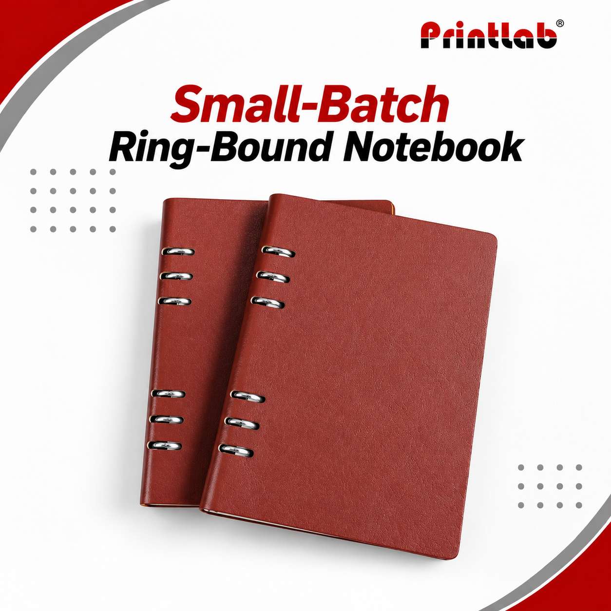 Small Batch Ring Bound Notebook Offset
