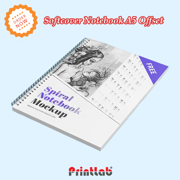 softcover notebook a5 printing