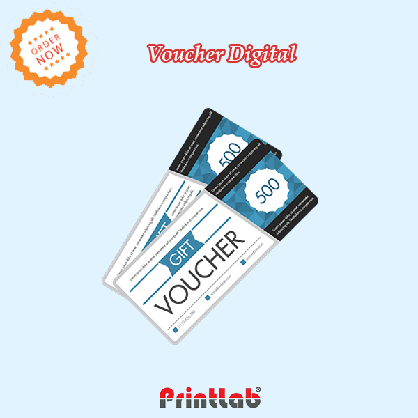 Voucher Digital custom voucher printing
