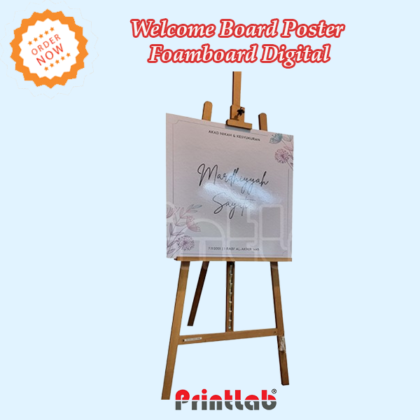 welcome board printing