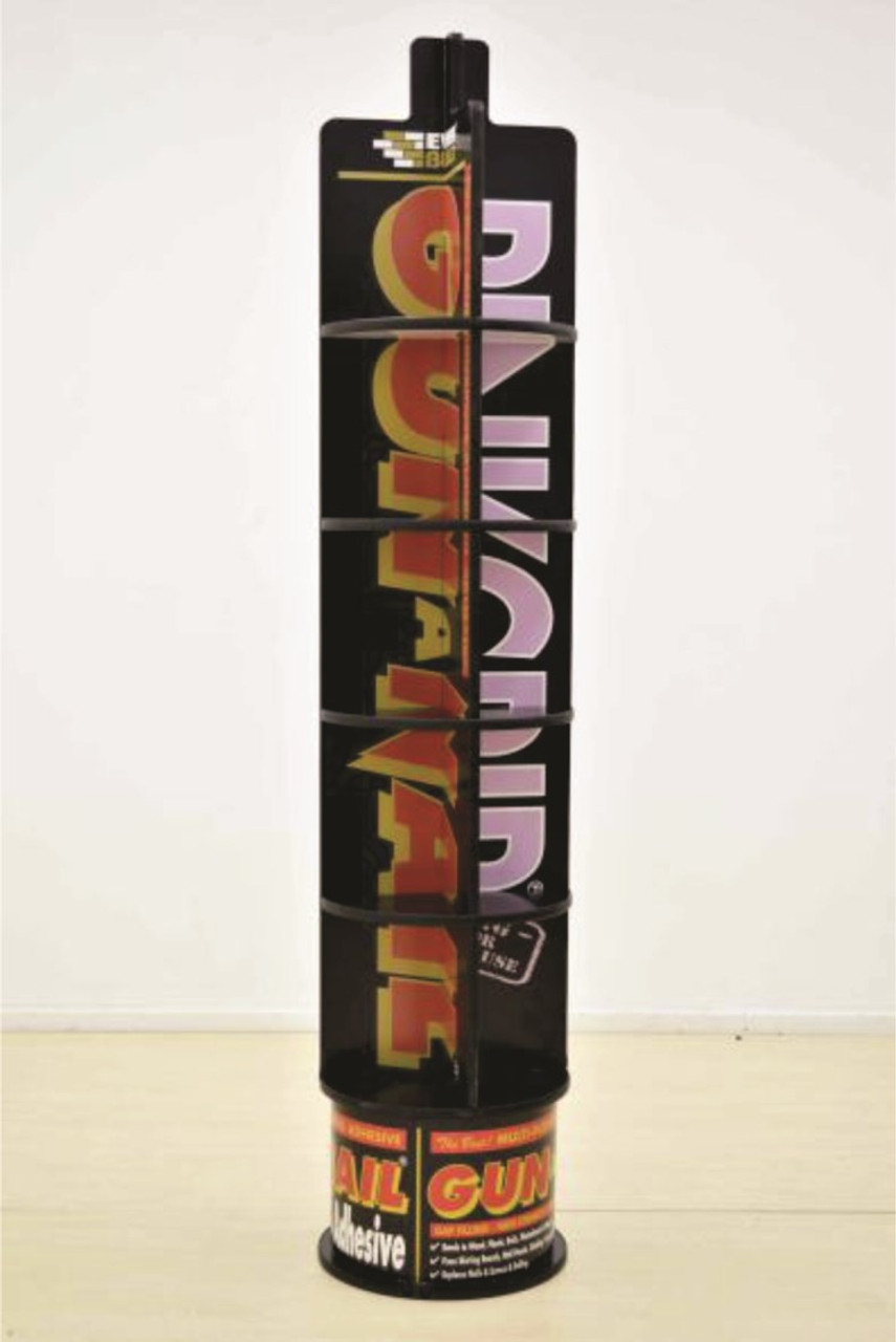 Round Floor Display Digital