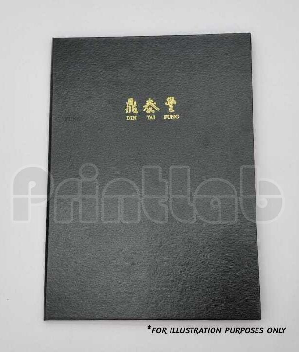 certificate folder printing