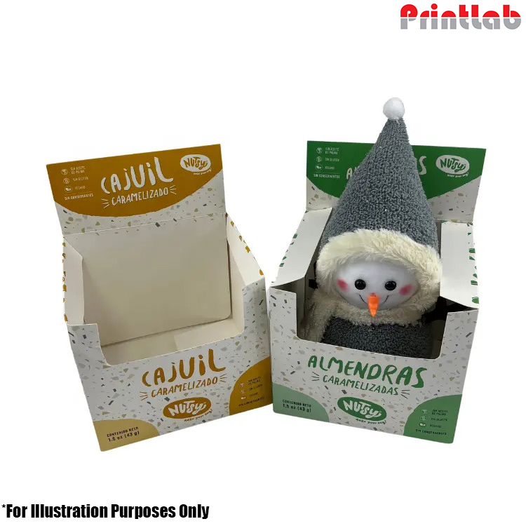 Custom Kraft Paper Pop Up Display Cardboard Digital kraft paper pop up display printing