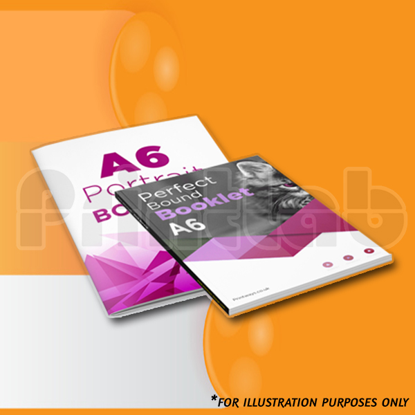 A6 Booklet Offset Perfect Bind & Saddle Stitch