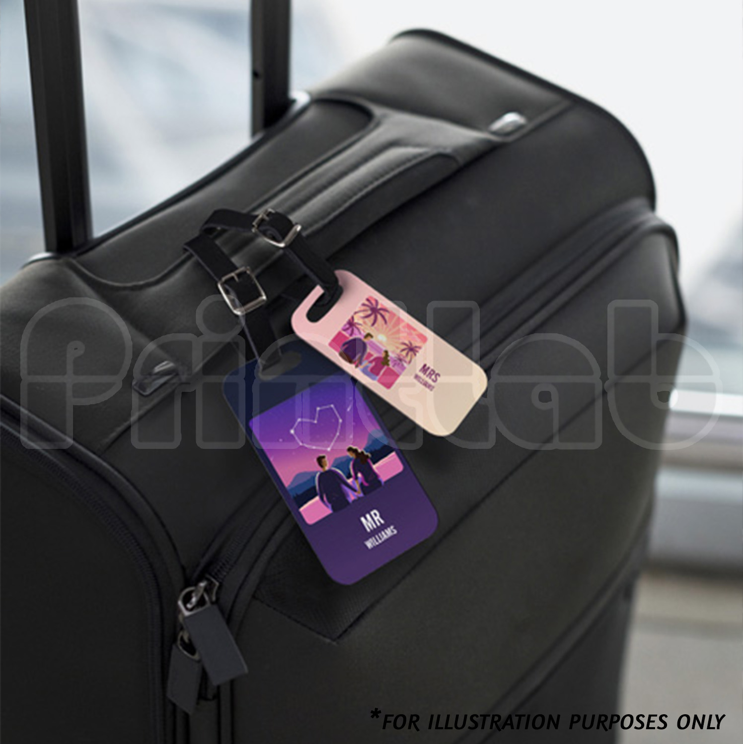 luggage tag printing