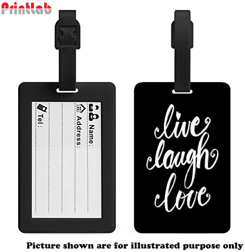 luggage name tag printing
