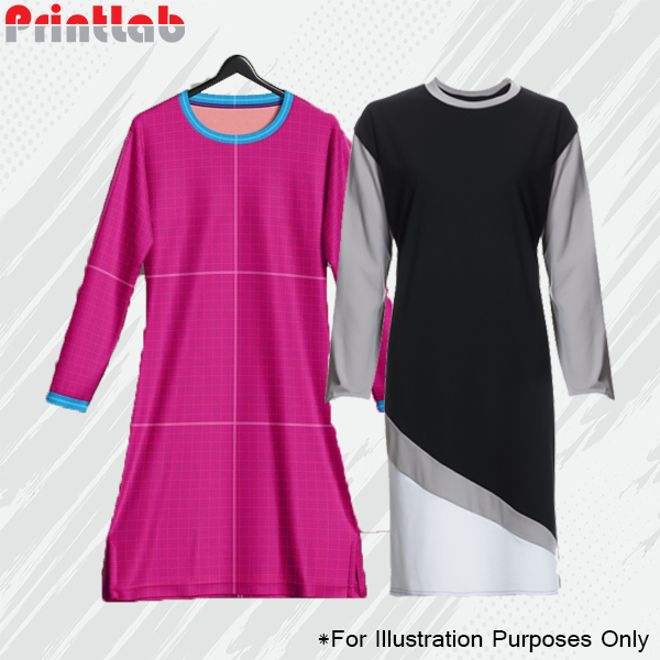 Muslimah Sublimation Offset baju muslimah