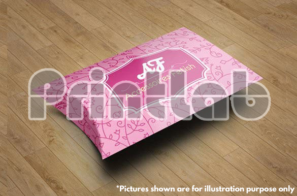 pillow box printing