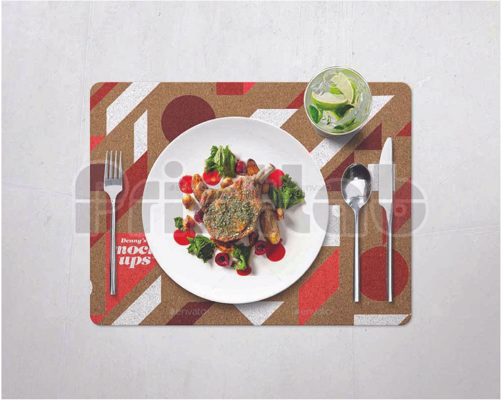 placement mat printing