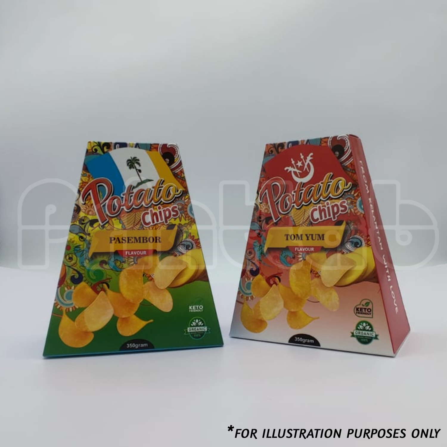 pop corn box printing