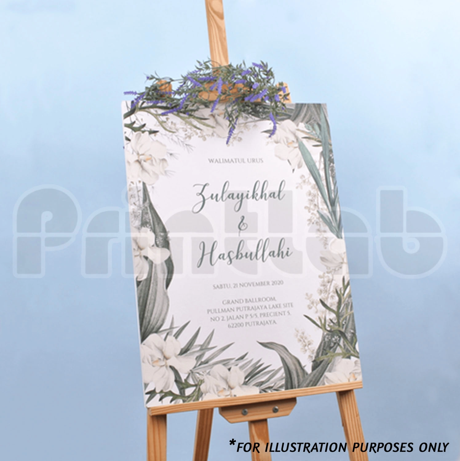 Express Welcome Board Poster Foamboard Digital