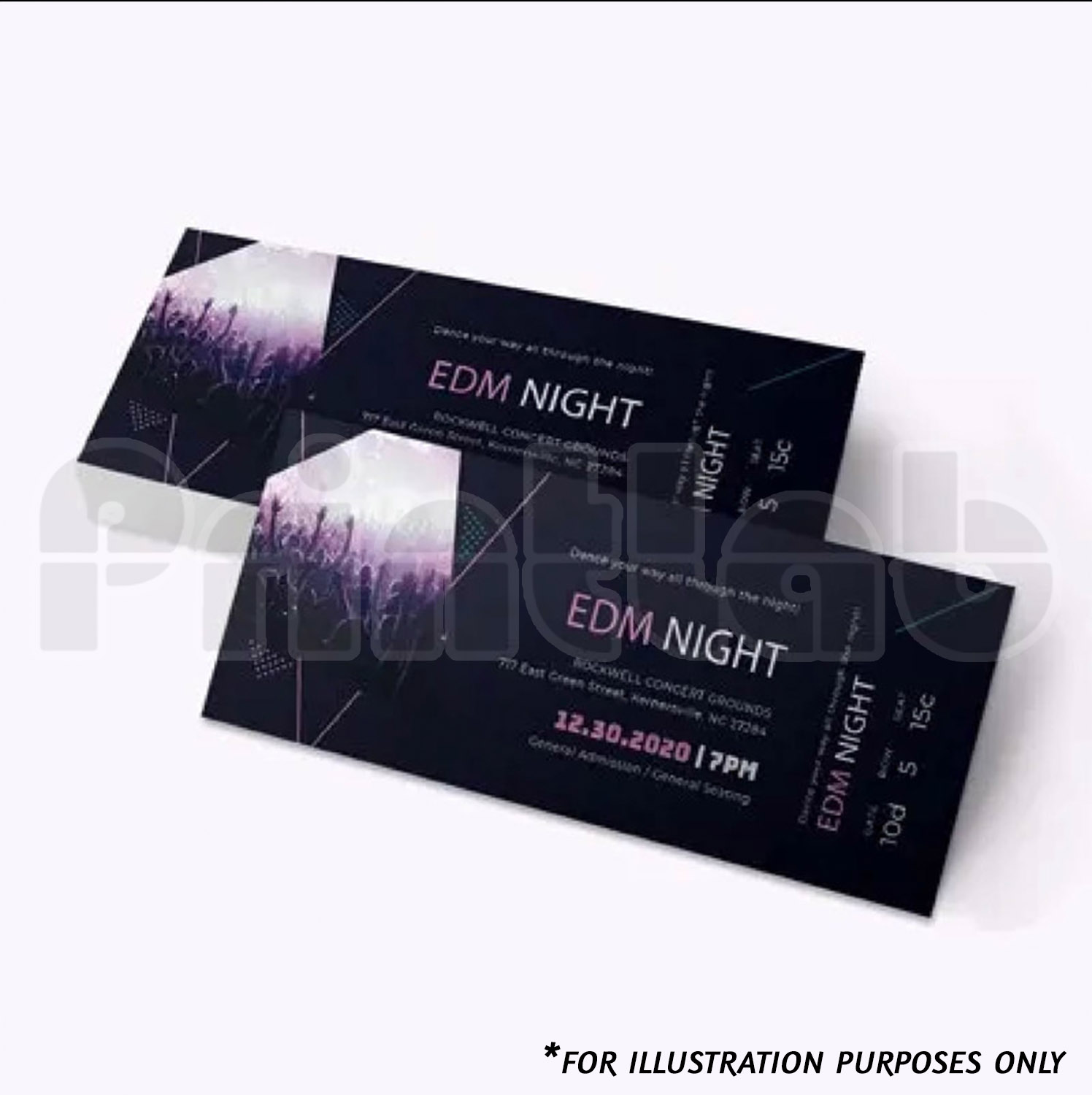 custom ticket printing