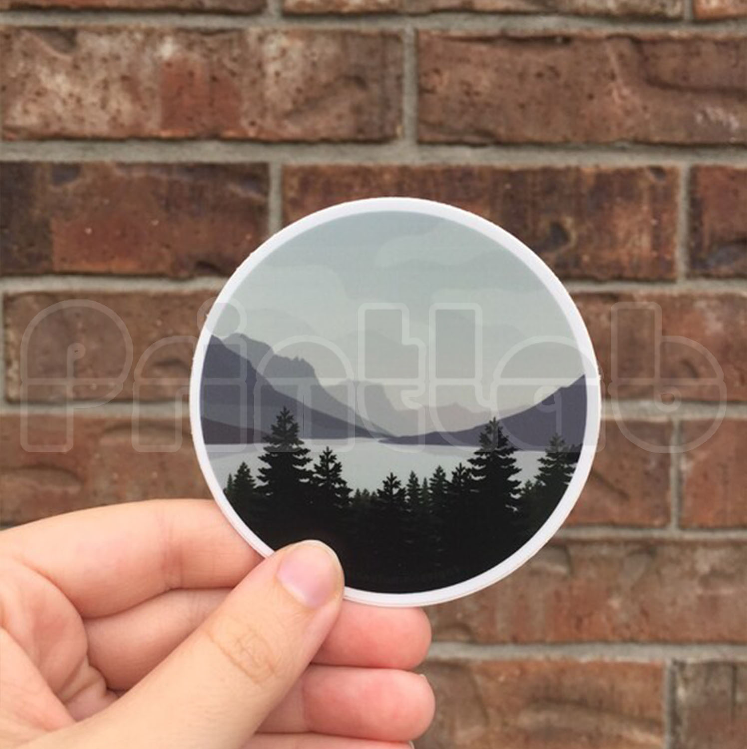 Quality 10 Color Waterproof Label Sticker Standard Size Digital stiker kalis air