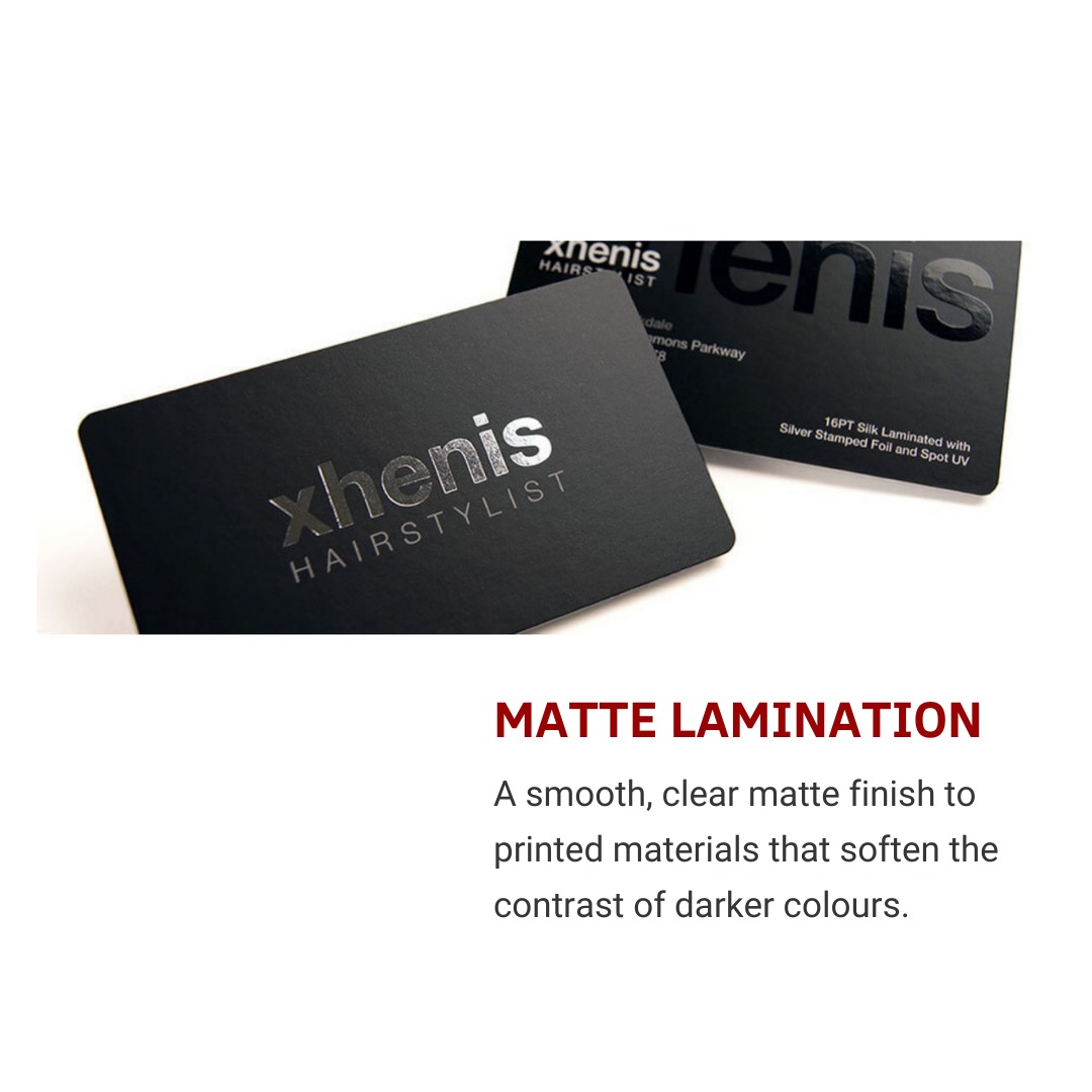 Matte Laminate