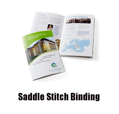Saddle Stitch Binding
