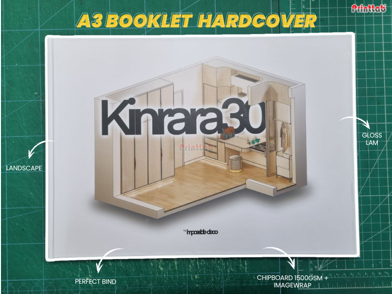 a3 booklet hardcover 1