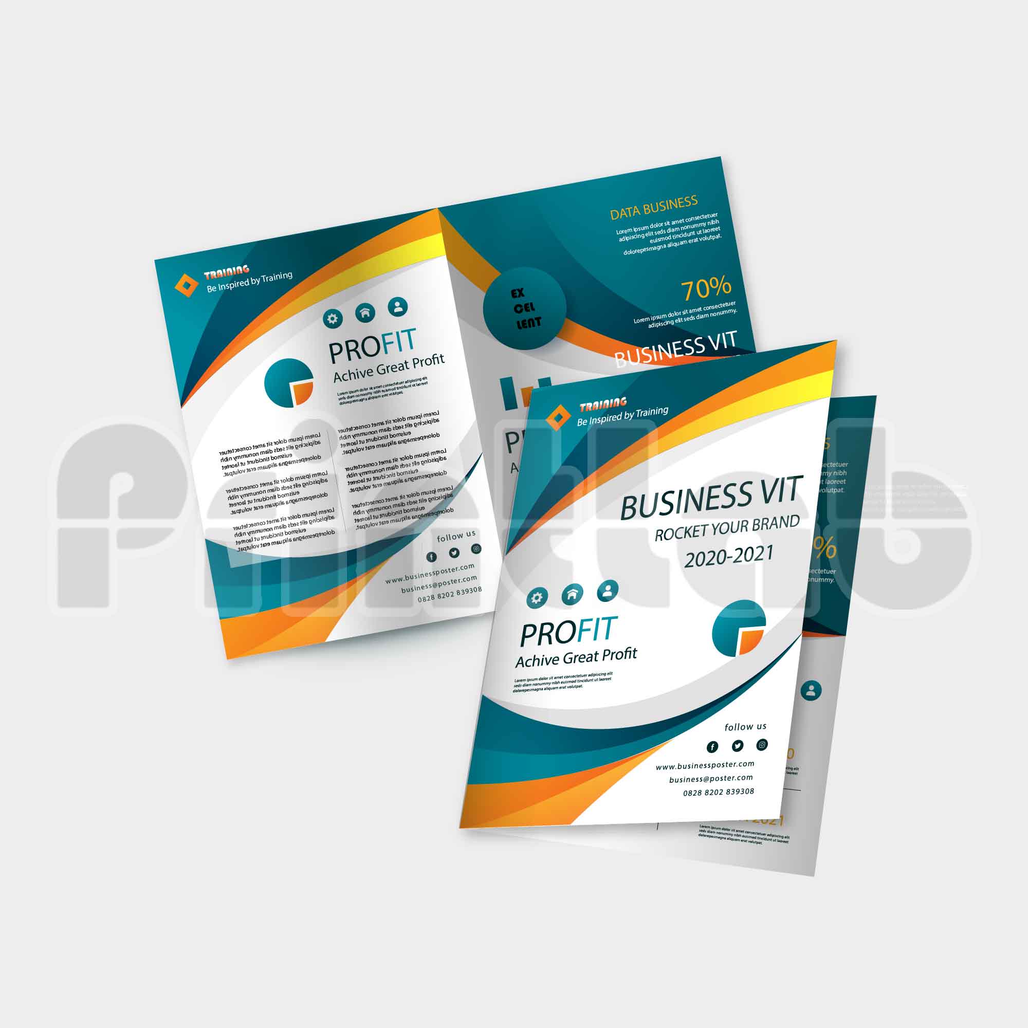 Flyer Brochure Digital Print Portrait