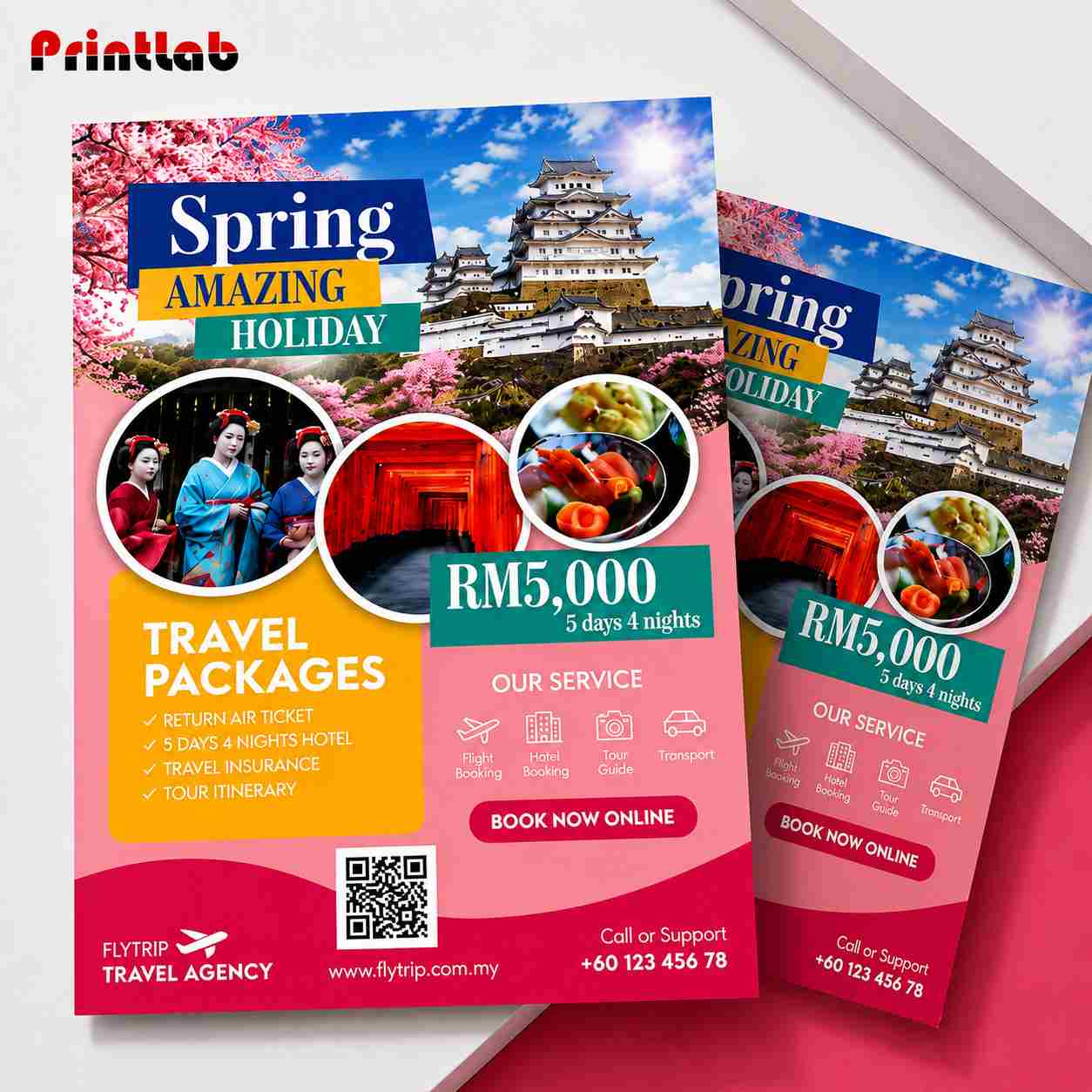 Express flyer offset