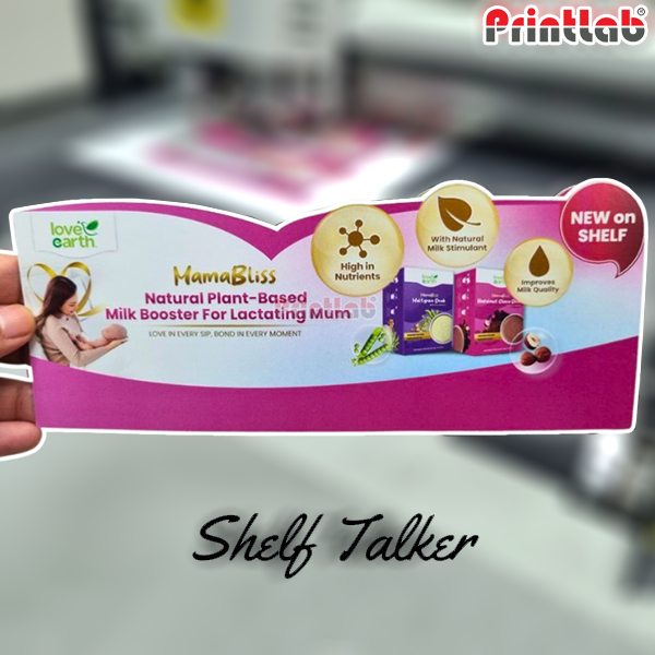 Shelf Talker Custom Size Digital