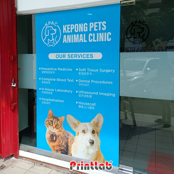 Window Sticker Custom Size Digital