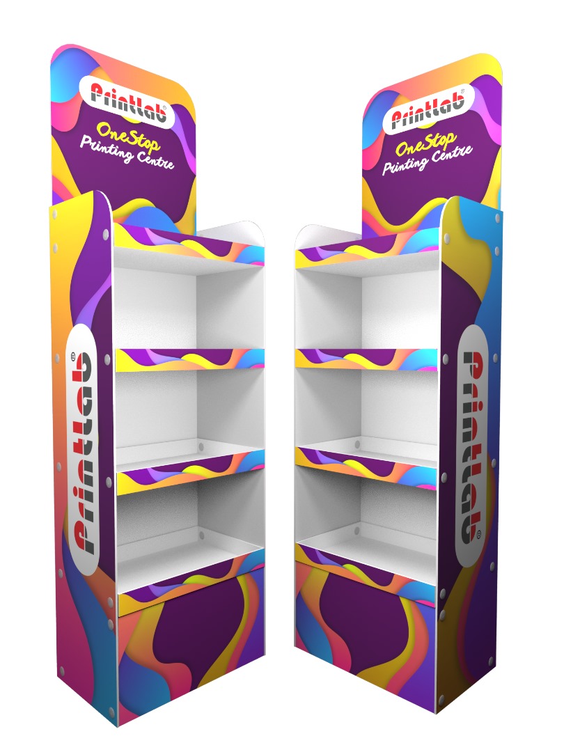 Cardboard Display stand Digital