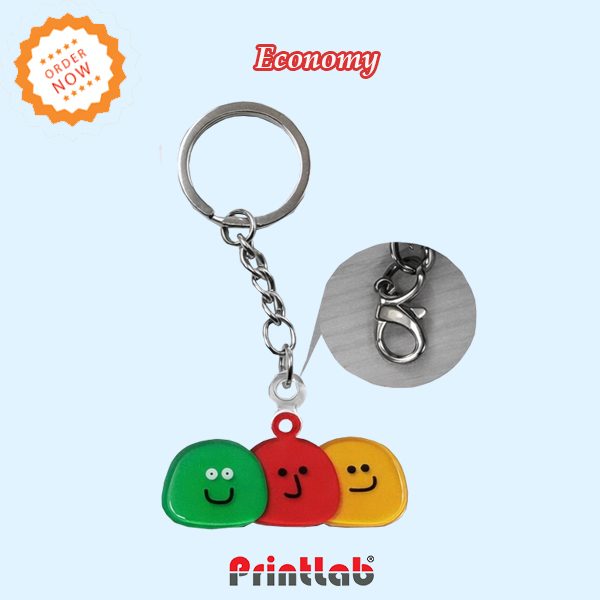 Acrylic Key Chain Custom Size Digital