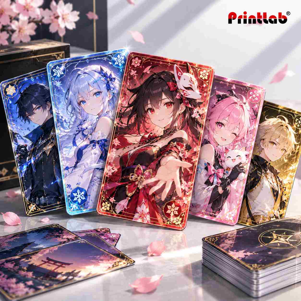 Flash Card Custom Size Digital