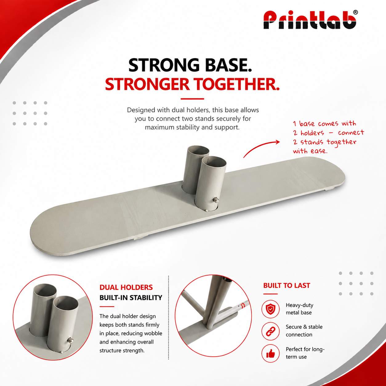 Tension Fabric Barricade Offset