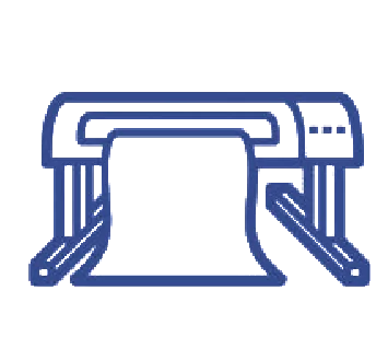 Wide format printing icon