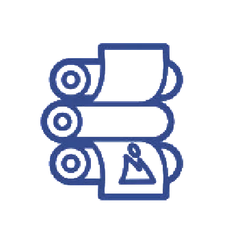 Offset printing icon