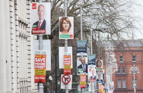 Election poster example