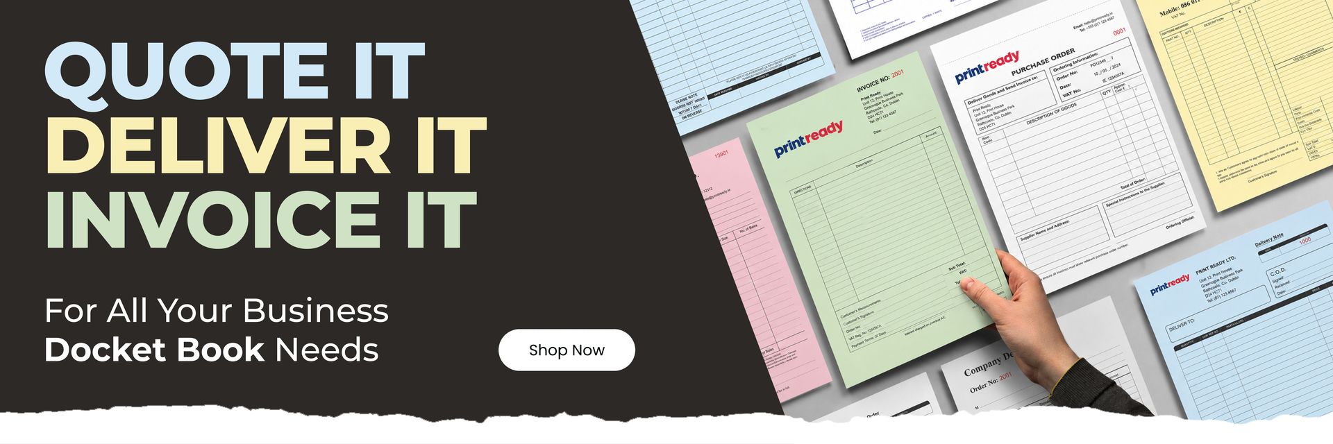 Banner 5 Docket Books