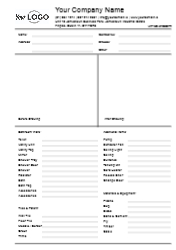 A4 Invoice Bathrooms and Tiling